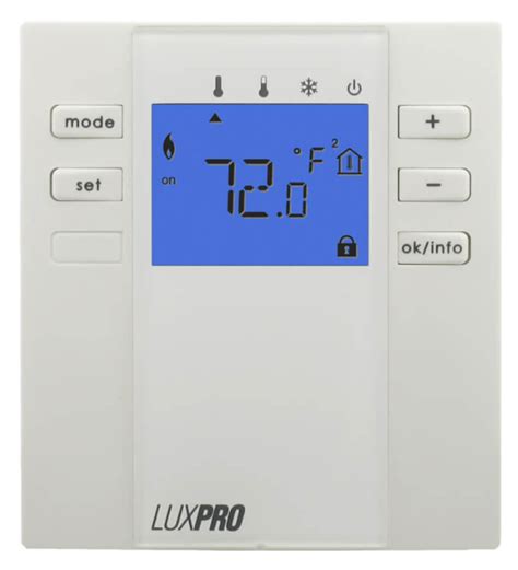 Lux-Products-P2000F-Thermostat-User-Manual